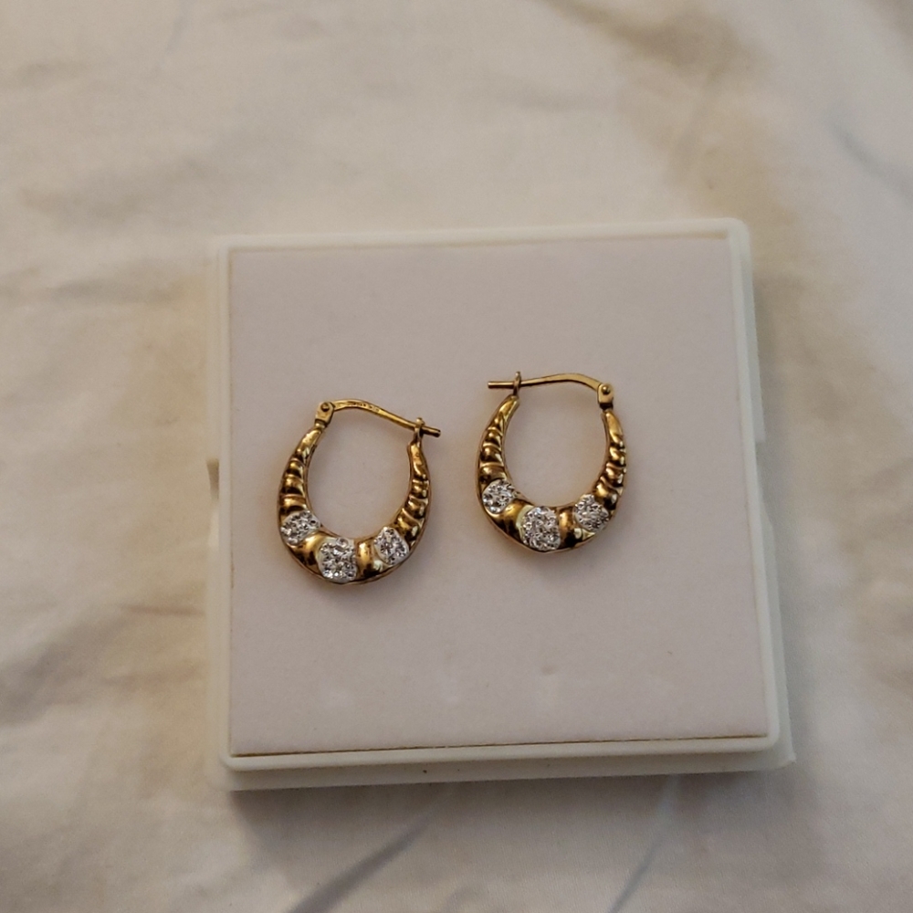 14k gold earrings
